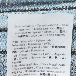 مملوكة مسبقًا M Missoni Multicolor Striped Knit Flared Sleeve Cardigan L