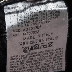 Pre Owned M Missoni Black Denim Straight Fit Jeans L