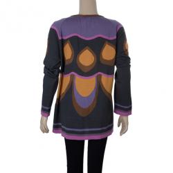 مملوكة مسبقًا M Missoni Black Multicoloured Cardigan L