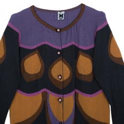 مملوكة مسبقًا M Missoni Black Multicoloured Cardigan L