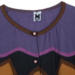مملوكة مسبقًا M Missoni Black Multicoloured Cardigan L
