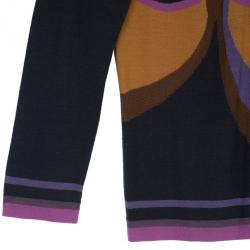 مملوكة مسبقًا M Missoni Black Multicoloured Cardigan L