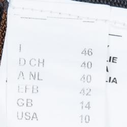 مملوكة مسبقًا M Missoni Black Multicoloured Cardigan L