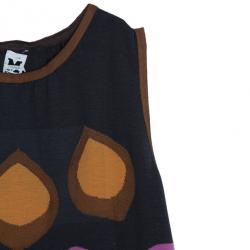 Pre Owned M Missoni Black Multicolour Top L