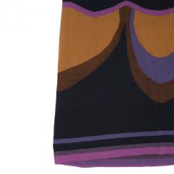 Pre Owned M Missoni Black Multicolour Top L