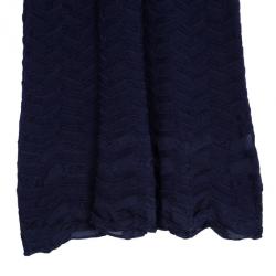 Pre Owned M Missoni Purple Knit Dress M