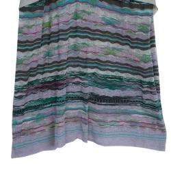 Pre Owned M Missoni Multicolor Crochet Knit Top M