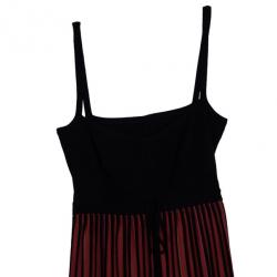 مملوكة مسبقًا M Missoni Red Ombre Ribbed Knit Maxi Dress M