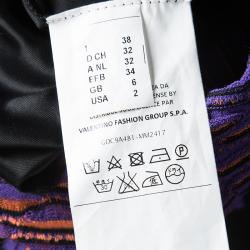 Pre Owned M Misoni Multicolor Knit Sleeveless Maxi Dress S