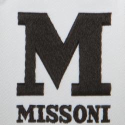 Pre Owned فستان ماكسي أم ميزوني تريكو لوريكس متعدد الألوان بأكمام طويلة S