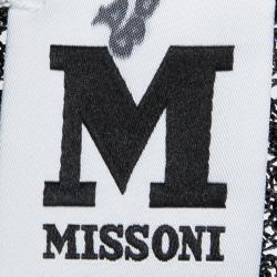 Pre Owned كارديغان أم ميزوني تريكو لوريكس أسود ميتاليك بأزرار أمامية L