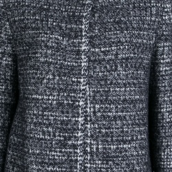 Pre Owned M Missoni Monochrome Chunky Long Cardigan M