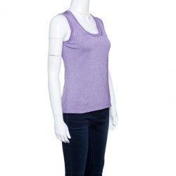 Pre Owned تانك توب إم ميزوني تريكو لوريكس بنفسجي M