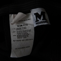 مملوكة مسبقًا بنطلون رياضي أم ميزوني ضيق جيرسيه ستريتش أسود M