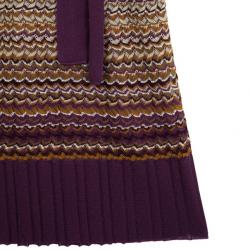 Pre Owned M Missoni Faux Wrap Dress S