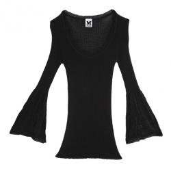 Pre Owned M Missoni Bell Sleeve Knit Top S