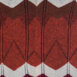 M Missoni Multicolor Zig Zag Pattern Knit Sleeveless Jumpsuit S 