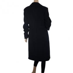 Pre Owned M Missoni Black Trench Coat L