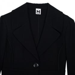 Pre Owned M Missoni Black Trench Coat L