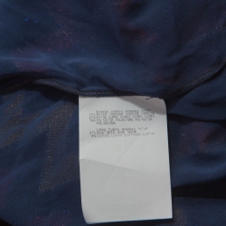 Pre Owned توب أم ميزوني بلا أكمام تريكو لوركس شيفرون متعدد الألوان L