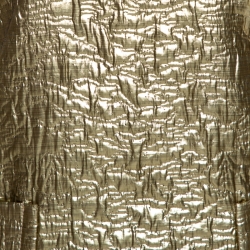 Pre Owned M Missoni Gold Textured Lurex Shift Dress L