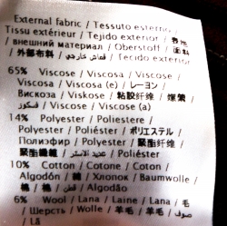 مملوكة مسبقًا M Missoni Red Wave Pattern Textured Knit Long Sleeve Dress S