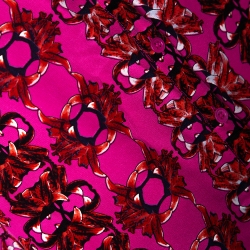 Pre Owned M Missoni Pink Printed Silk Button Front Shirt S