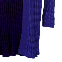 Pre Owned كارديجان أم ميزوني أرجواني مغزول XL