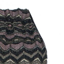 Pre Owned M Missoni Multicolor Metallic Dress S