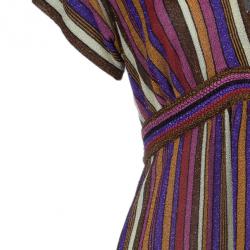 مملوكة مسبقًا بلوزة إم ميزوني مقلمة متعددة الألوان M