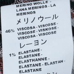 Pre Owned M Missoni Multicolor Knit Top and Cardigan Set M