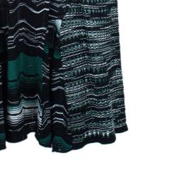 مملوكة مسبقًا M Missoni Wave Print Multicolor Dress M
