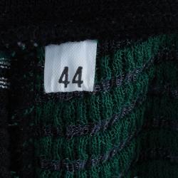 مملوكة مسبقًا M Missoni Wave Print Multicolor Dress M