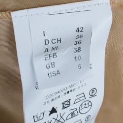 Pre Owned M Missoni Green Patterned One-Shoulder M