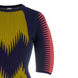 Pre Owned M Missoni Multicolor Patterned Body-Con Cocktail Dress M