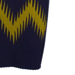 Pre Owned M Missoni Multicolor Patterned Body-Con Cocktail Dress M