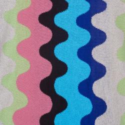 مملوكة مسبقًا M Missoni Wave Crochet Knit Top L