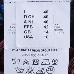 مملوكة مسبقًا M Missoni Wave Crochet Knit Top L