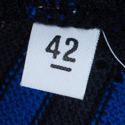 Pre Owned M Missoni Multicolor Light Knit Cardigan M