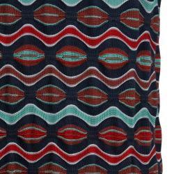 Pre Owned M Missoni Wave Knit Maxi Skirt M