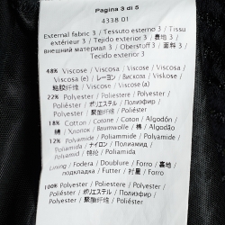 Pre Owned M Missoni Multicolor Cotton Blend Knit Flared Skirt M