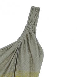 Pre Owned M Missoni One Shoulder Multicolor Knit Dress M