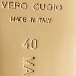 Pre Owned Mach & Mach White Satin Embellished Double Bow Ankle Strap Pumps Size 40