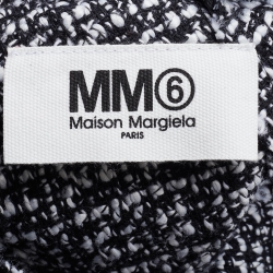 Pre Owned Maison Martin Margiela Dark Grey Patent Leather Hobo