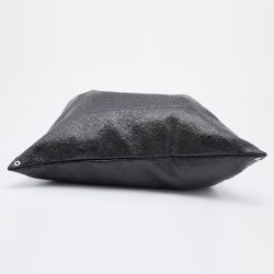 Pre Owned Maison Martin Margiela Dark Grey Patent Leather Hobo