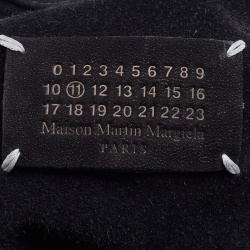 Pre Owned Maison Martin Margiela Black Suede Hobo