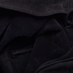 Pre Owned Maison Martin Margiela Black Suede Hobo