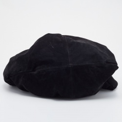 Pre Owned Maison Martin Margiela Black Suede Hobo