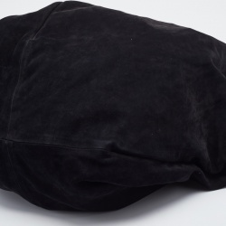 Pre Owned Maison Martin Margiela Black Suede Hobo