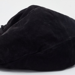 Pre Owned Maison Martin Margiela Black Suede Hobo